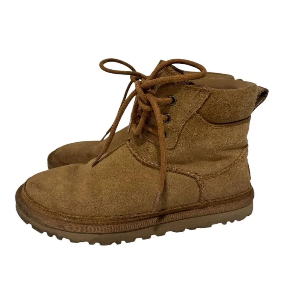 UGG NEUMEL HIKER CHESTNUT SUEDE Boots EUC